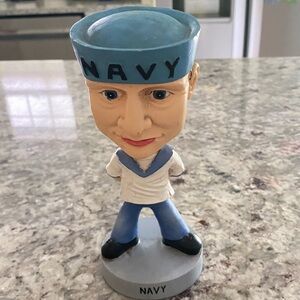 Vintage Navy Bobble Head